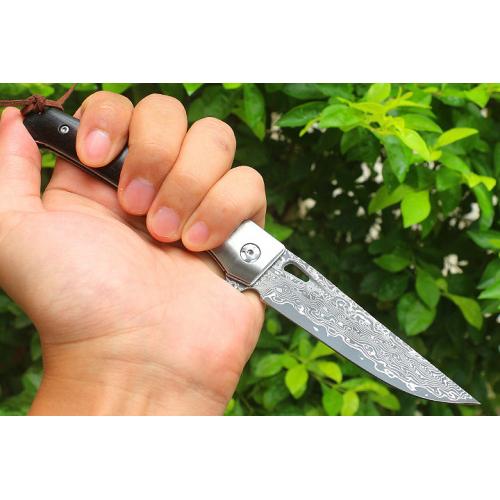 Cheetah (white steel head) with leather case