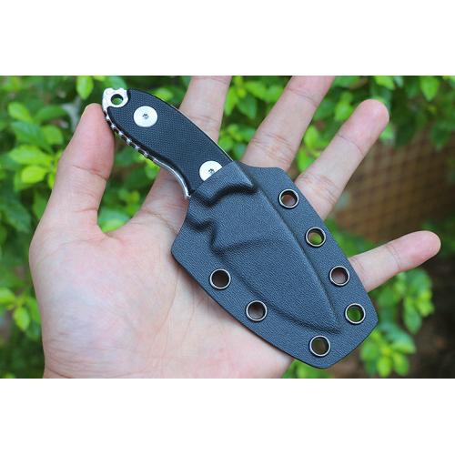 Self Defense Small Straight Knife (Damascus)