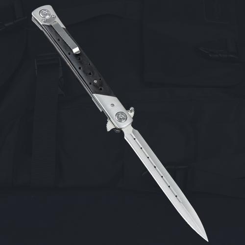 TAC0185 Quick Opening Folding Knife Extended Edition