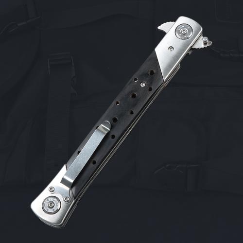 TAC0185 Quick Opening Folding Knife Extended Edition
