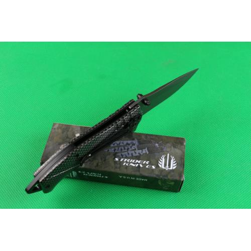 Mick FA14 Quick Opening Folding Knife (Carbon Fiber Pattern)