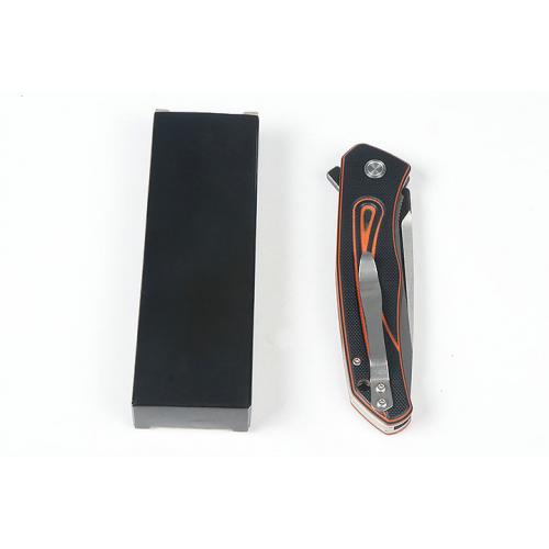 FD09 Quick Opening Folding Knife (Dual Color G10)