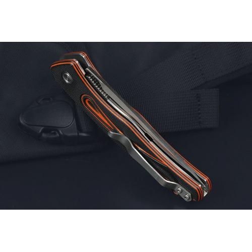 FD09 Quick Opening Folding Knife (Dual Color G10)
