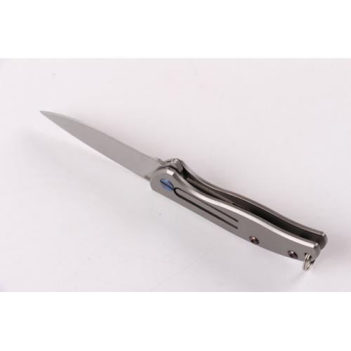 Mini Titanium Handle Keychain Knife (D2)