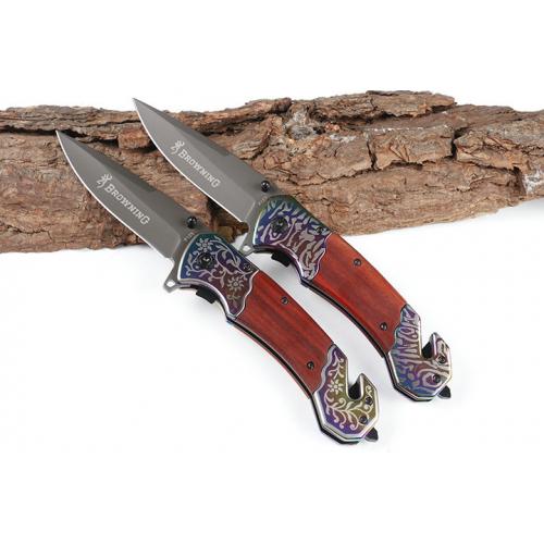 Browning F123 Quick Opening Folding Knife (Tri Color)