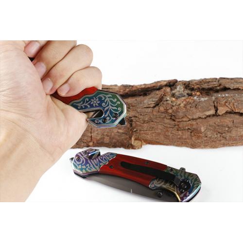 Browning F123 Quick Opening Folding Knife (Tri Color)