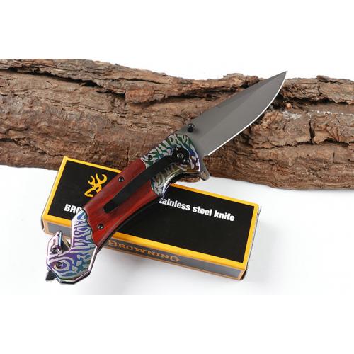 Browning F123 Quick Opening Folding Knife (Tri Color)