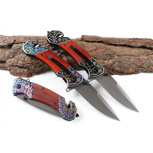 Browning F123 Quick Opening Folding Knife (Tri Color)