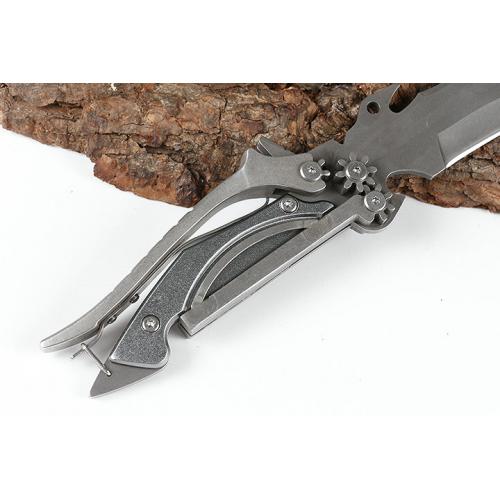 SRkk77 multifunctional outdoor folding knife (three colors) only available in black