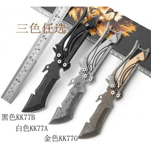 SRkk77 multifunctional outdoor folding knife (three colors) only available in black