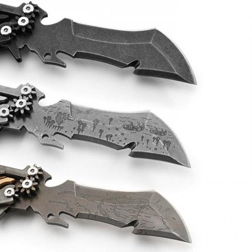 SRkk77 multifunctional outdoor folding knife (three colors) only available in black