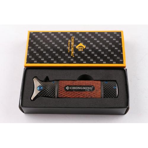 CM73 Quick Opening Folding Knife (Black Titanium) Special Offer