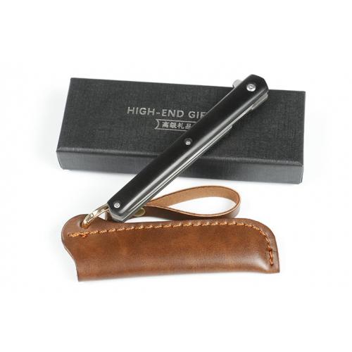Pen Immortal Quick Opening Folding Knife (two styles of ebony)