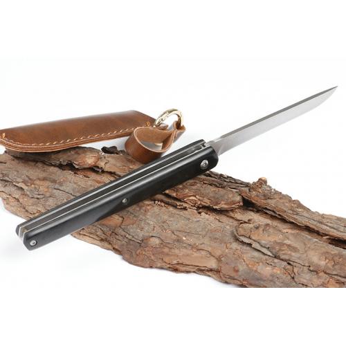 Pen Immortal Quick Opening Folding Knife (two styles of ebony)