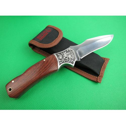 Steel Flower Head 0081G Folding Knife (with Nylon Set) Special Offer